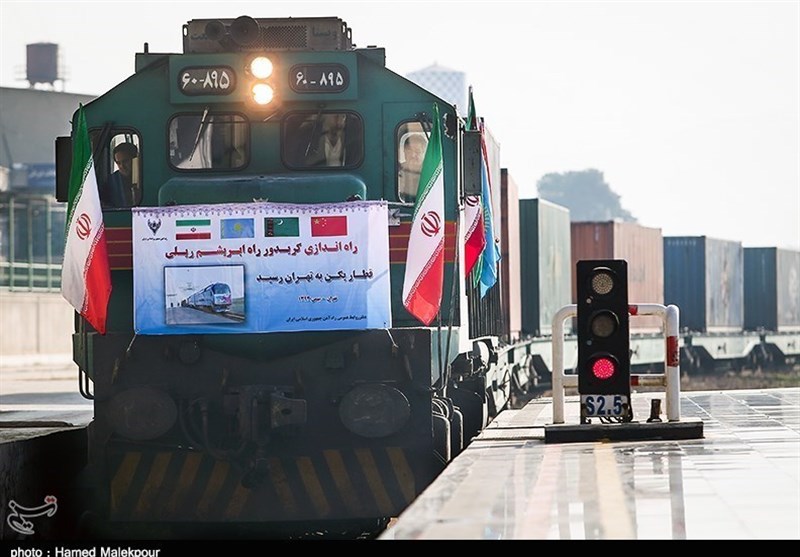 Freight Route Gets Rolling As Chinese Train Unloads in Iran’s Dry Port