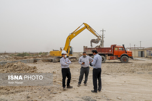 پروژه فاضلاب اهواز در حال اجرا توسط قرارگاه خاتم