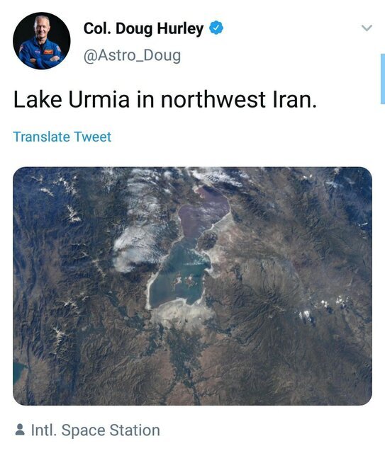 آخرین وضعیت دریاچه ارومیه از منظر فضا/حال ناخوش "ماتیانوس" ایران