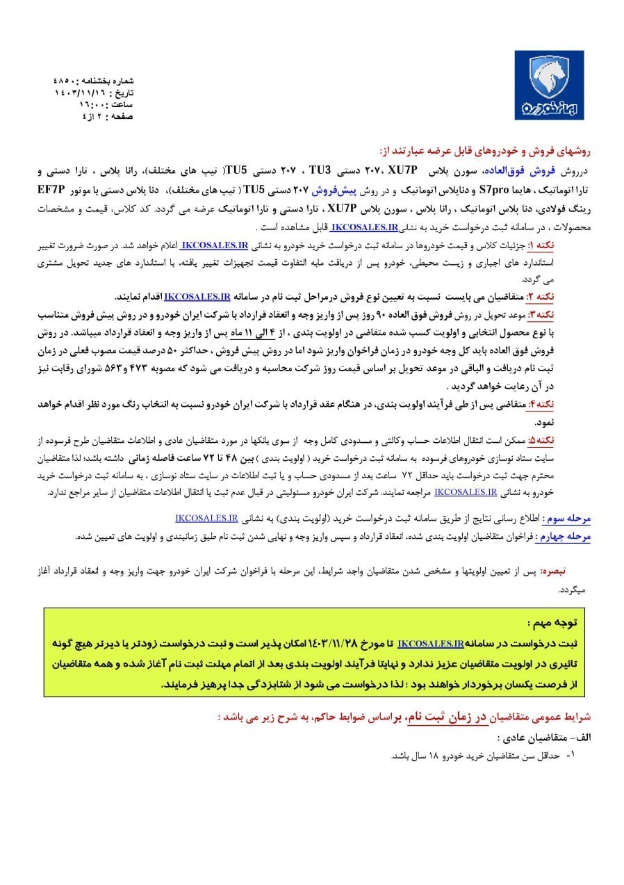 پیش فروش خودرو , گروه صنعتی ایران خودرو ,