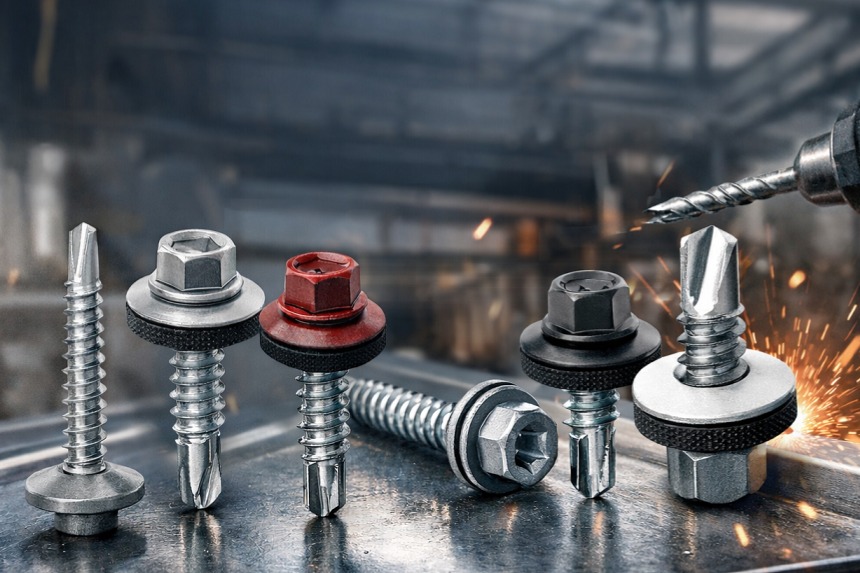 خرید پیچ سرمته و پیچ شیروانی