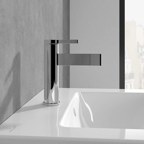 شیر اهرمی روشویی کروم