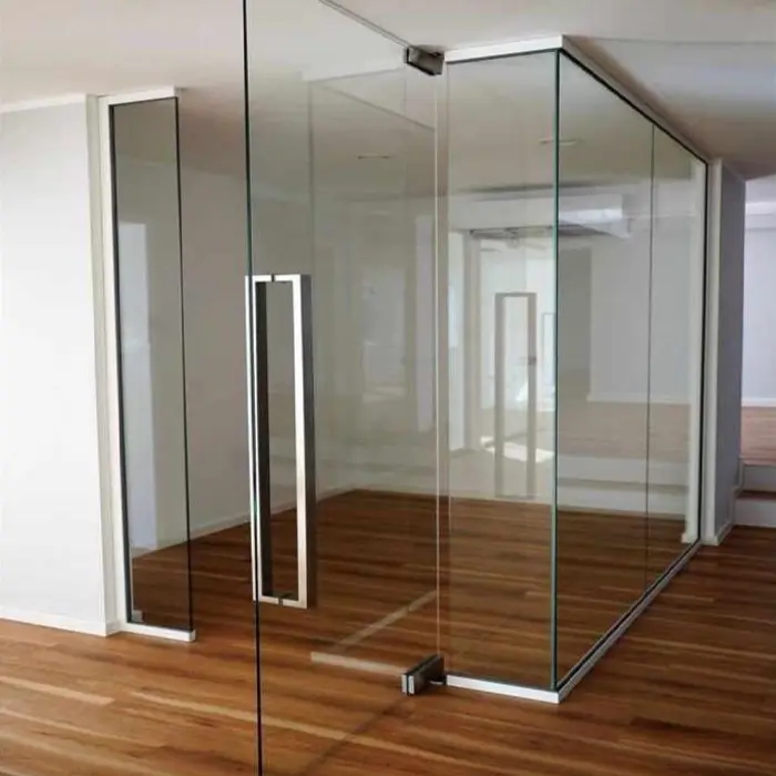 پارتیشن شیشه ای تک جداره