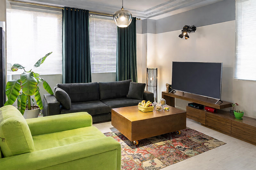 تغییر دکوراسیون پذیرایی